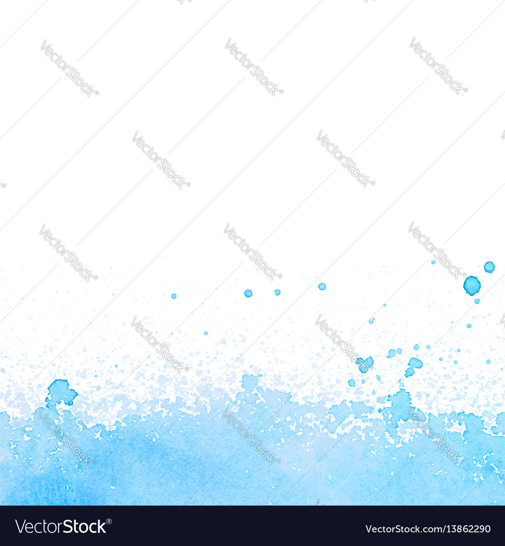 Abstract blue watercolor background