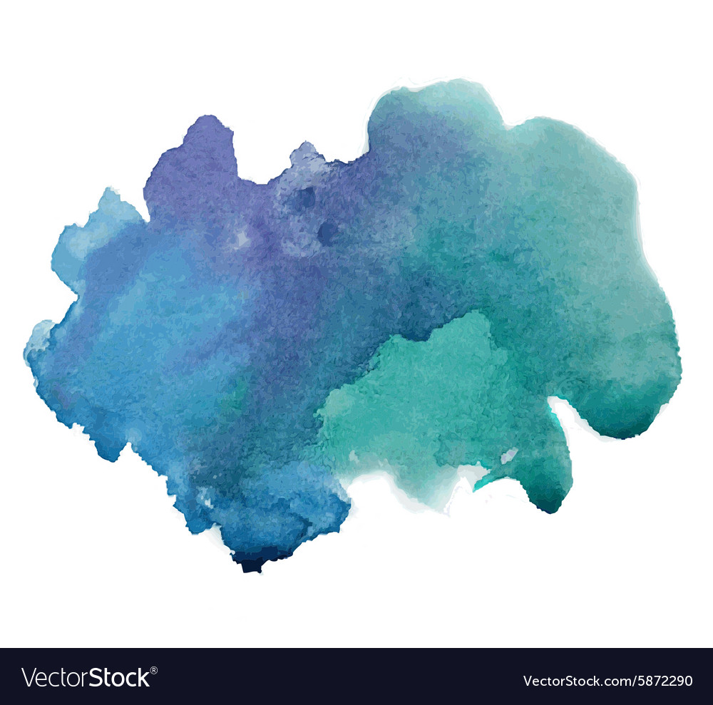 Beautiful Watercolor Texture Royalty Free Vector Image