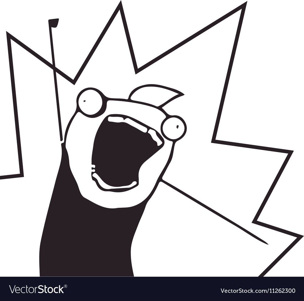 Vector Guy Meme Face for Any Design. Isolated Eps 10. Stock Vector -  Illustration of cartoon, laughing: 78029472