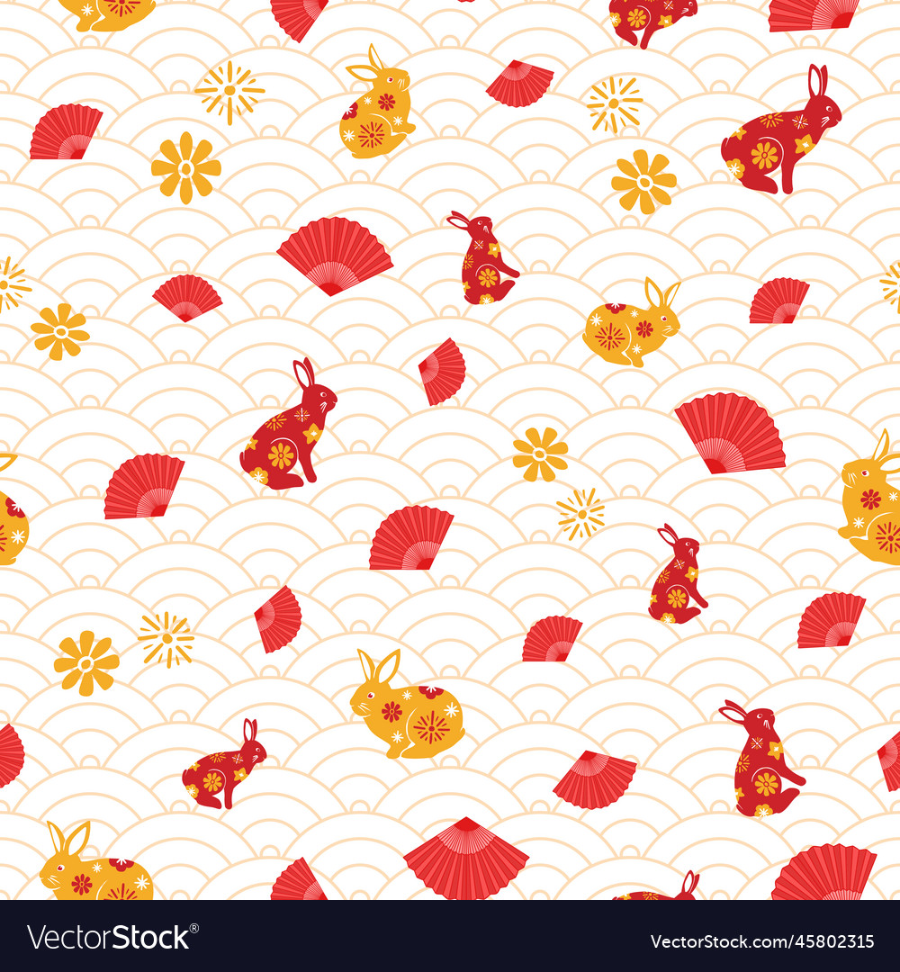 Chinese New Year 2023 Repeat Pattern Royalty Free Vector Chinese New Year 2023 Repeat Pattern Royalty Free Vector