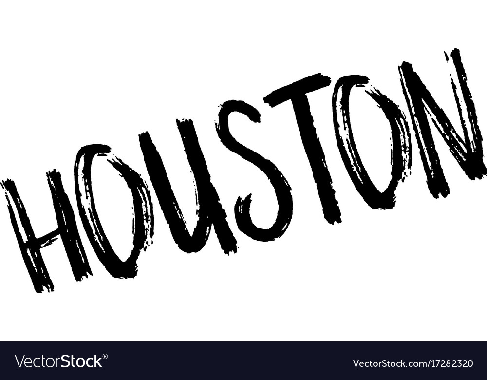 Houston rubber stamp Royalty Free Vector Image