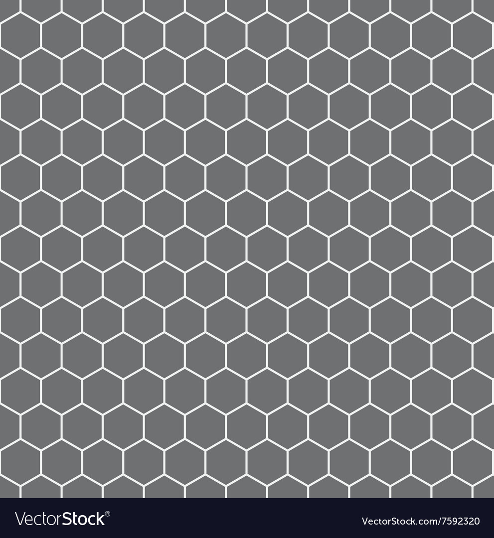 Seamless Hexagonal Background Royalty Free Vector Image