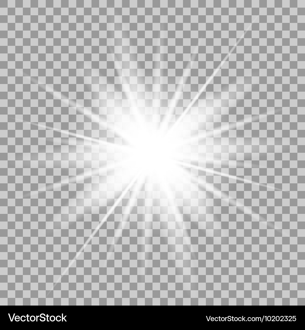 Glowing light effect Royalty Free Vector Image