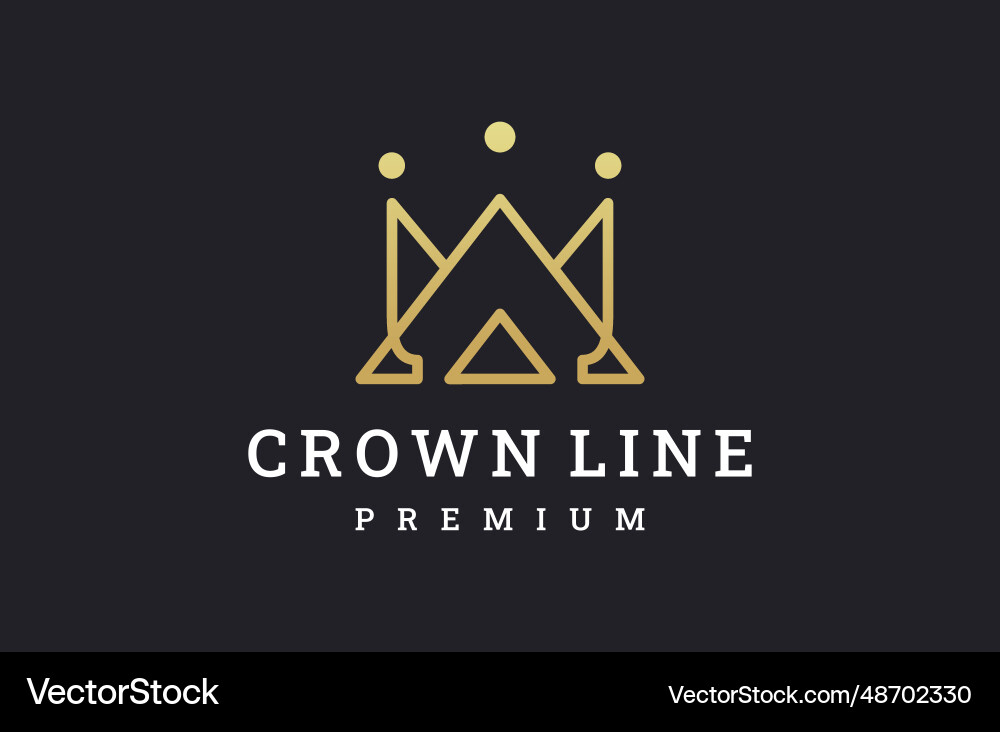 Crown Royalty Free Vector Image - VectorStock