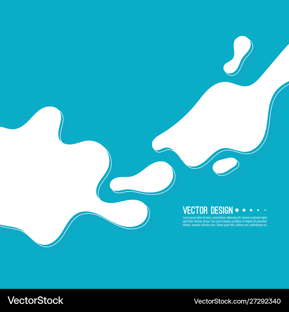 Liqud Form Abstract background with liquid forms Royalty Free Vector