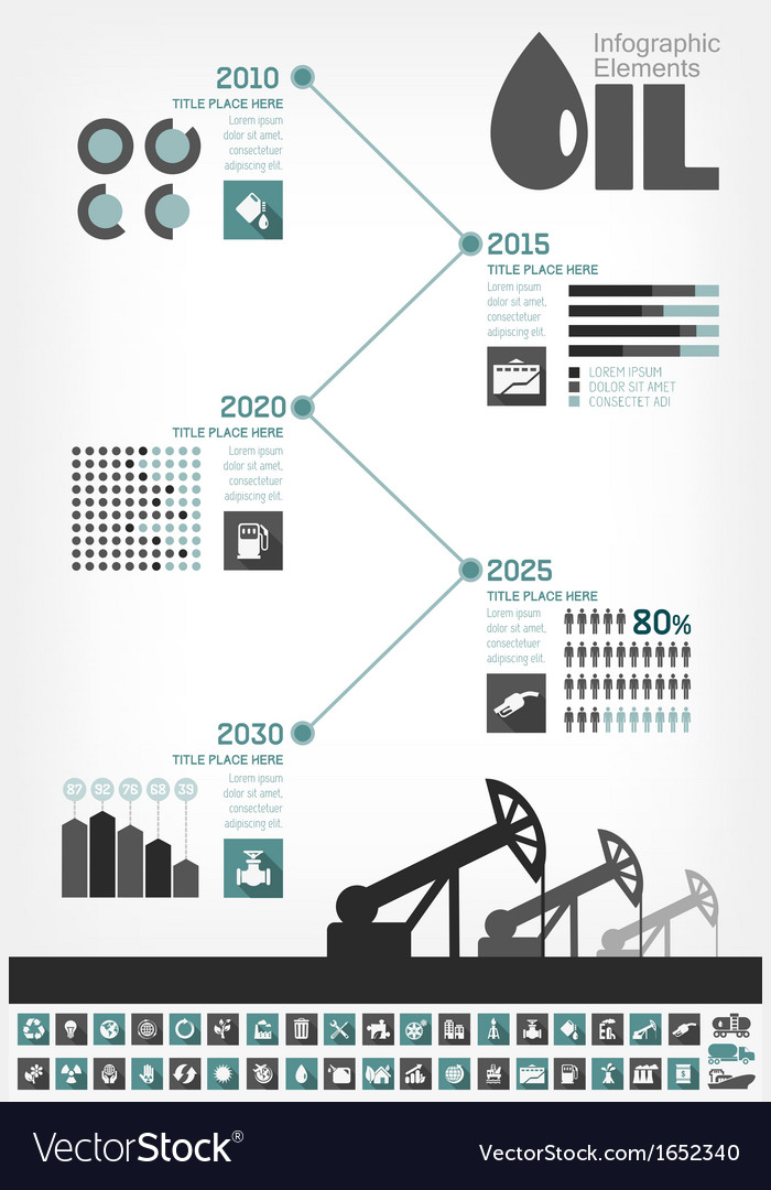 Infographic Timeline Industry