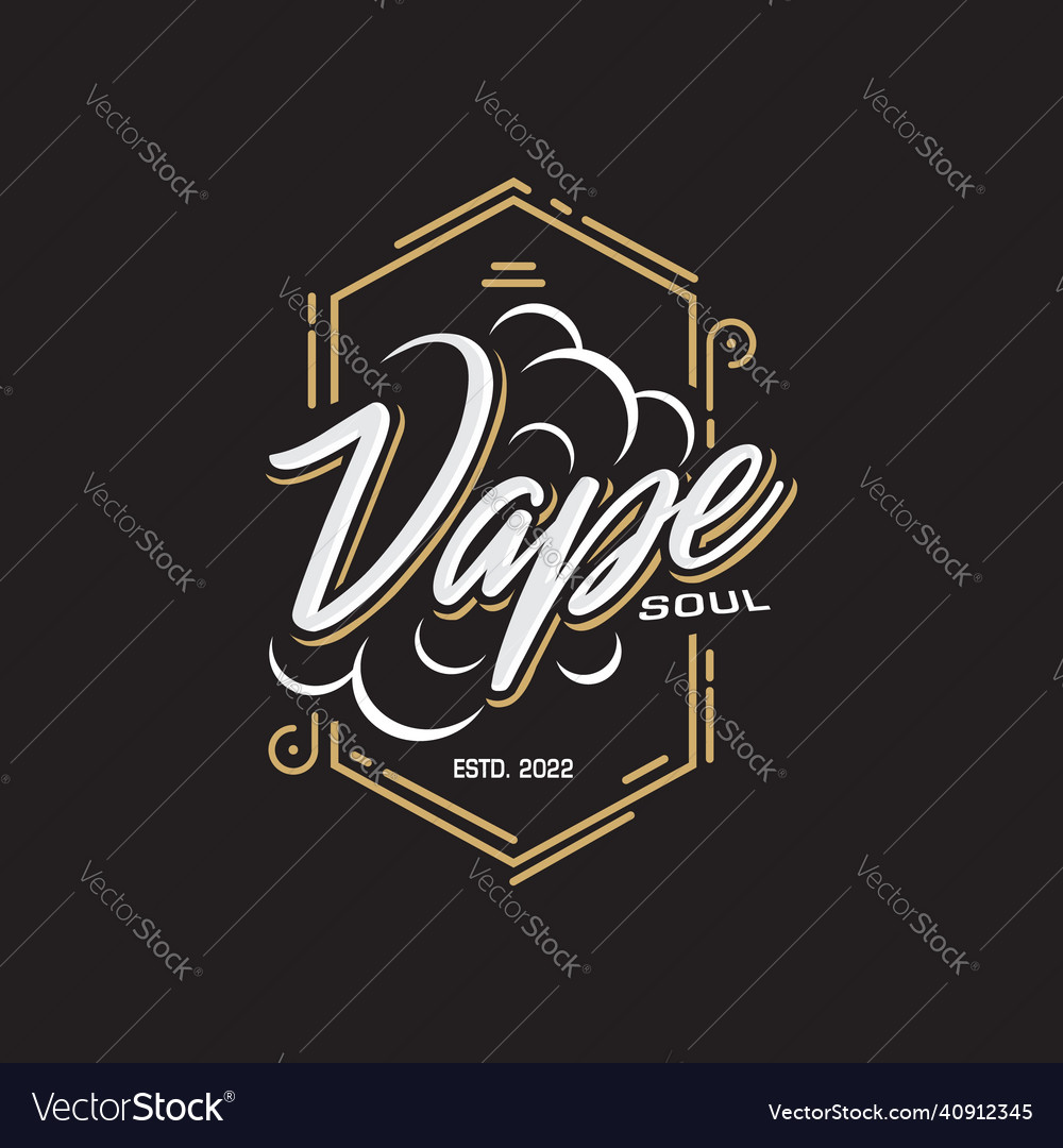 Vape soul Royalty Free Vector Image - VectorStock