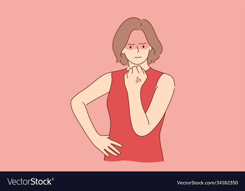 Emotion face expression rage anger fury Royalty Free Vector