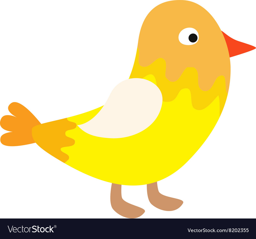 Little Yellow Bird >> Cute Happy Little Yellow Bird Easter Chick With Vector Image Little Yellow Bird >> Cute Happy Little Yellow Bird Easter Chick With Vector Image