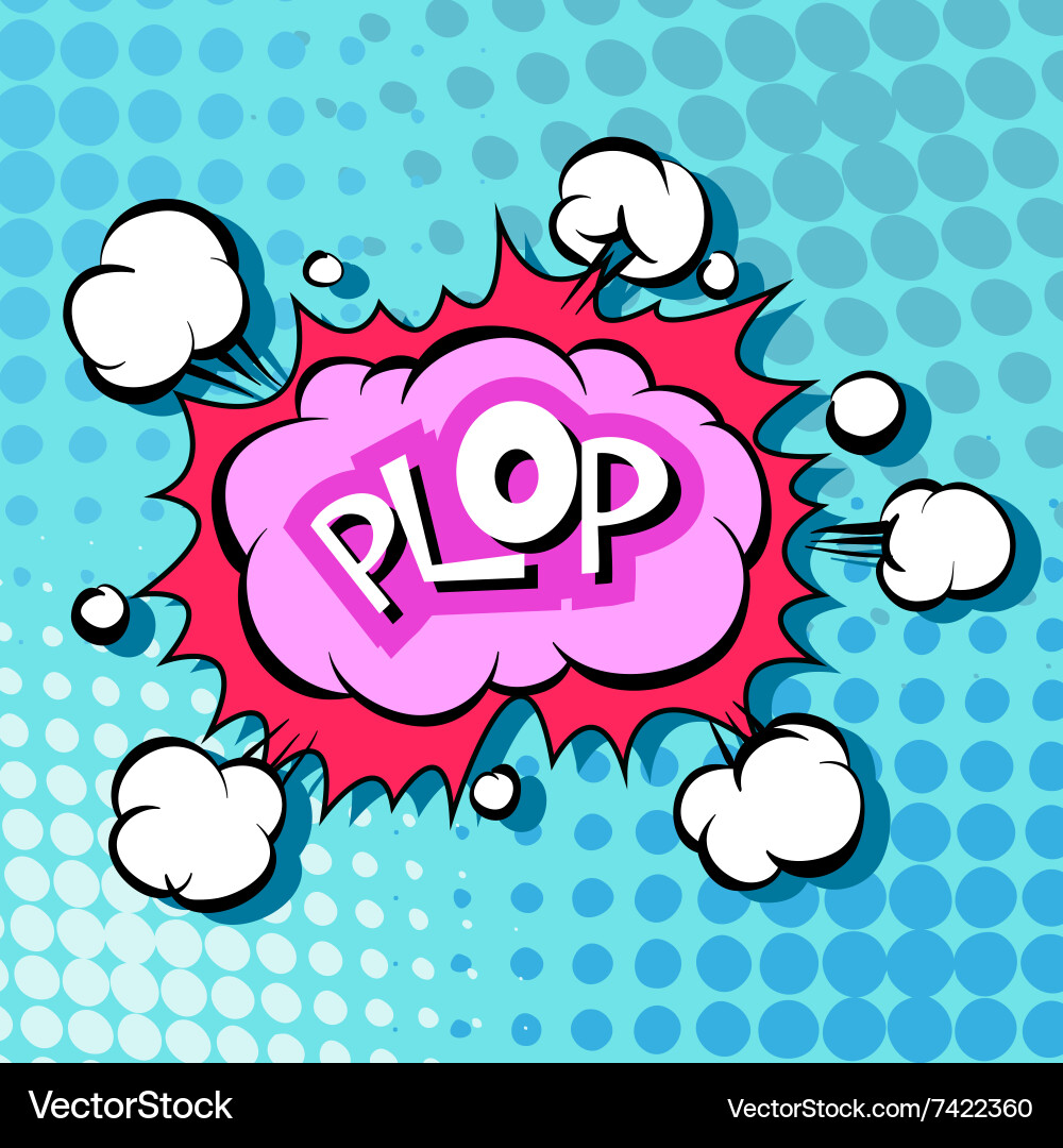 Boom comic book explosion Royalty Free Vector Image