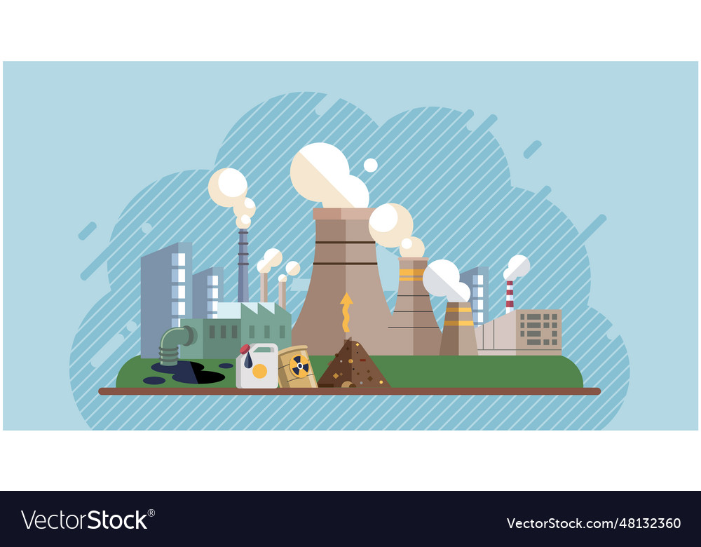 Metaphor climate change global warming and water Vector Image