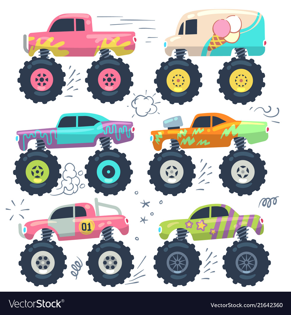 monster cars for kids