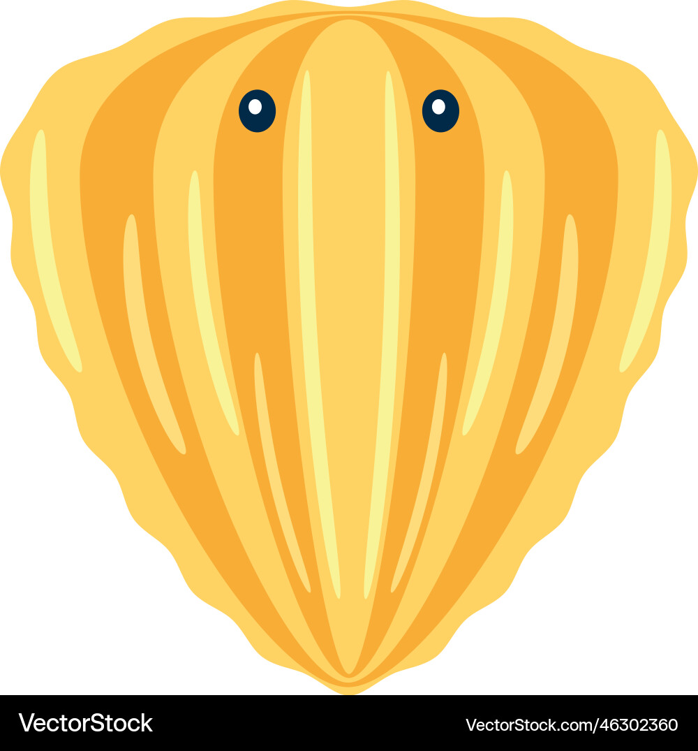 Oyster aquatic animal Royalty Free Vector Image