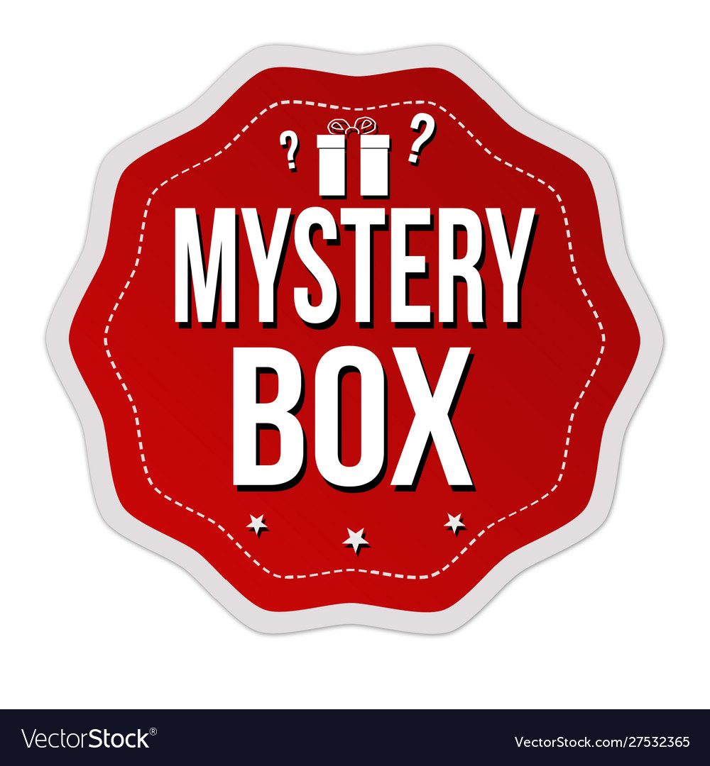 Mystery Box Sticker - legionhumble