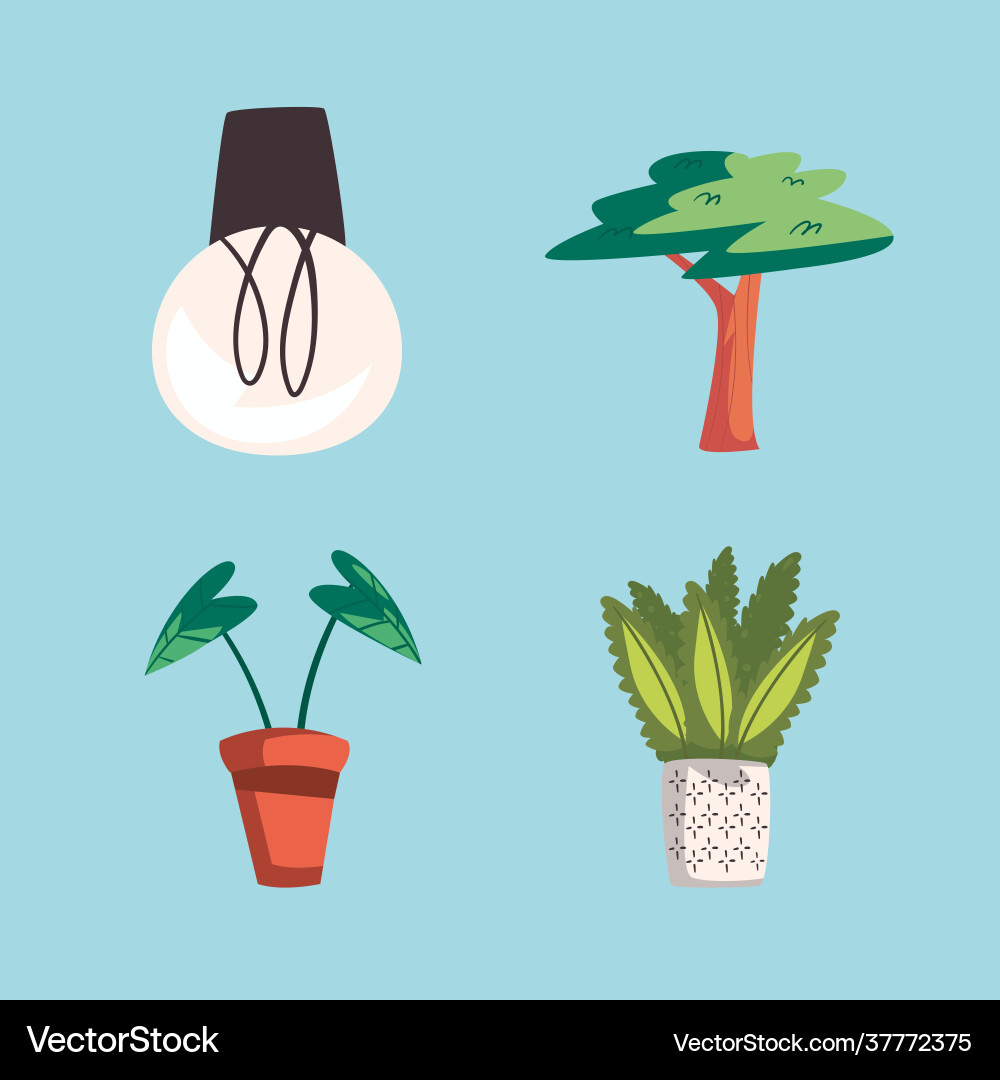 Backyard icon set Royalty Free Vector Image - VectorStock