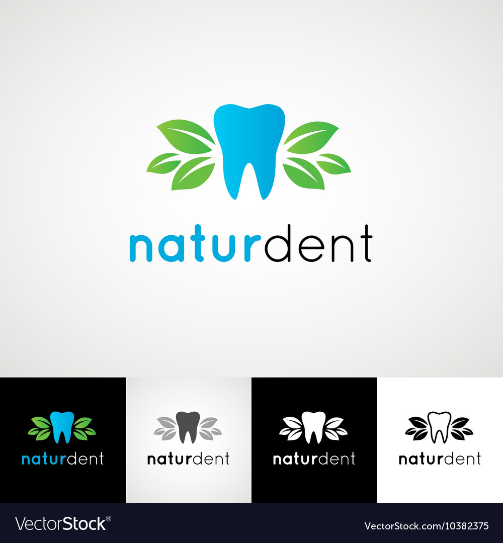 creative dental logo template