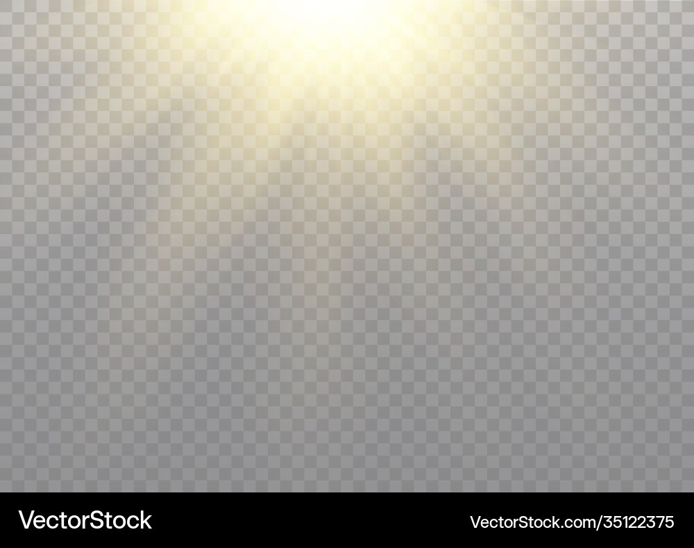 Vector Flash Effect Flash effect sunlight Royalty Free Vector Image