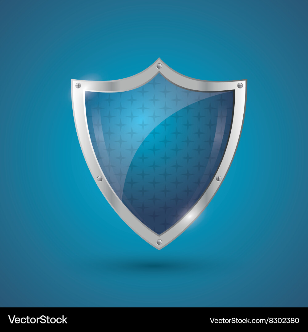 Security shield icon Royalty Free Vector Image
