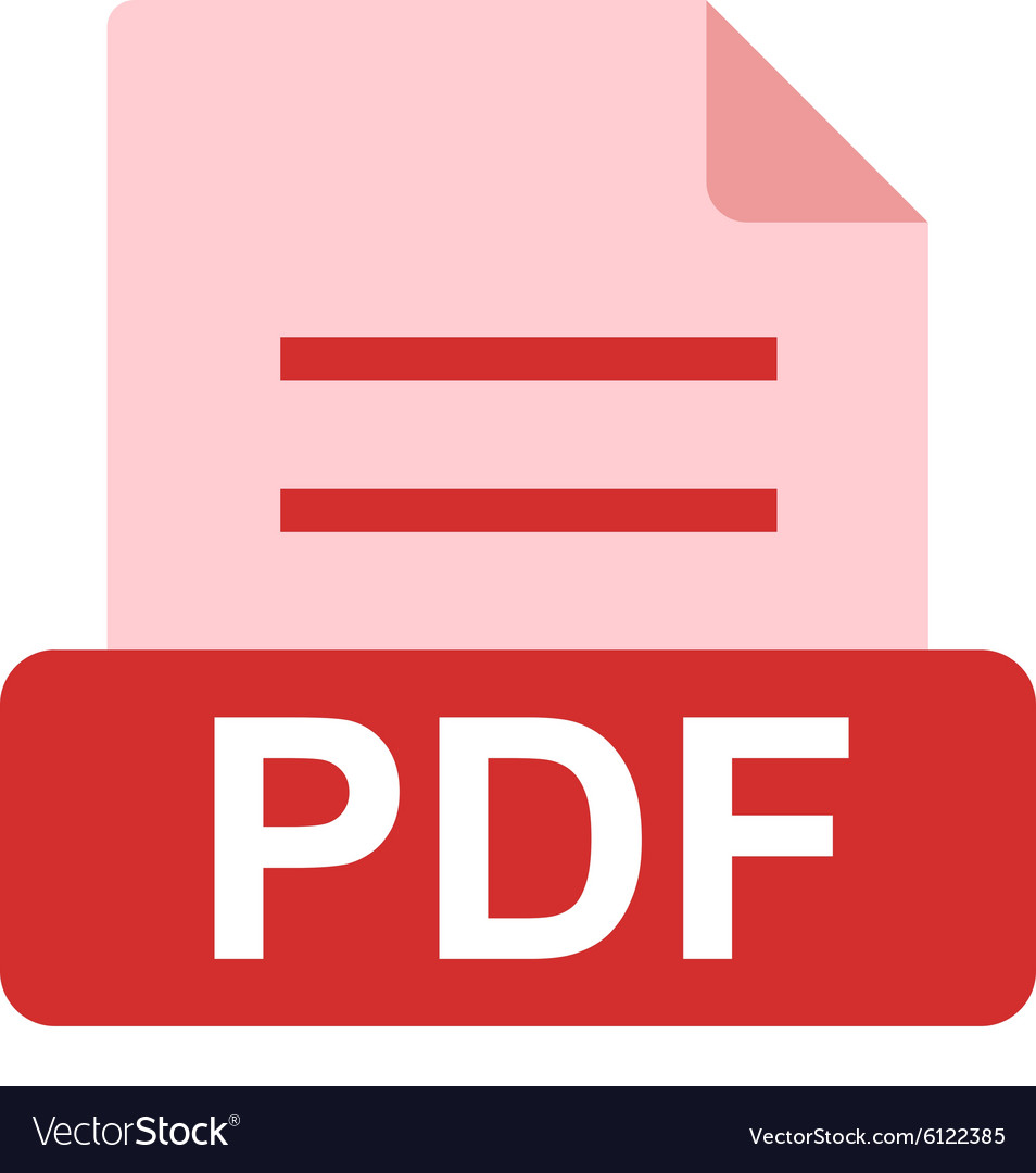 Pdf file Royalty Free Vector Image - VectorStock
