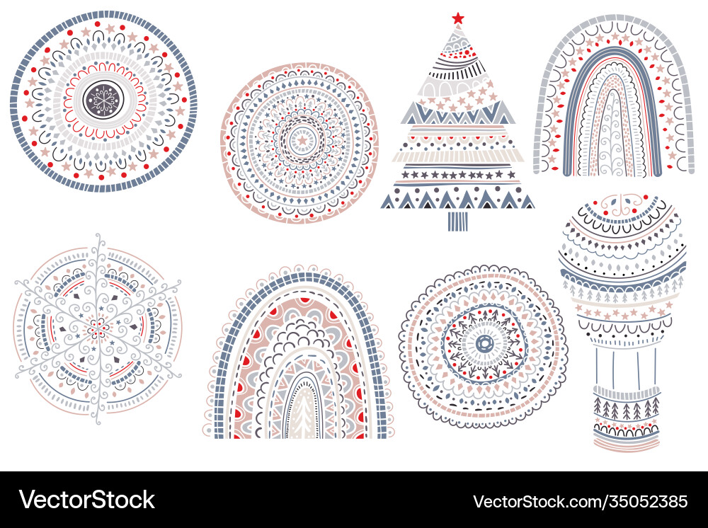 Winter pattern Royalty Free Vector Image - VectorStock