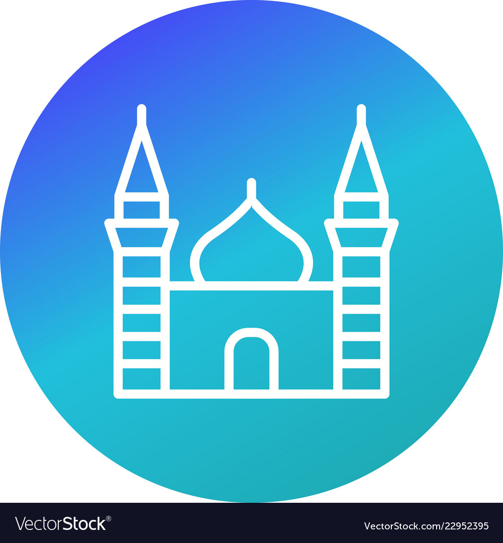 Mosque icon Royalty Free Vector Image - VectorStock