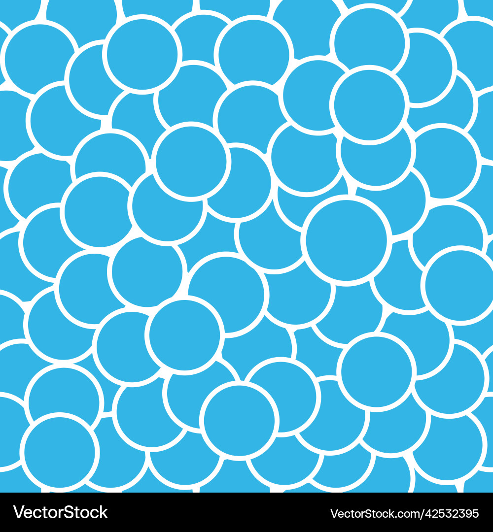 Seamless pattern with circles Royalty Free Vector Image