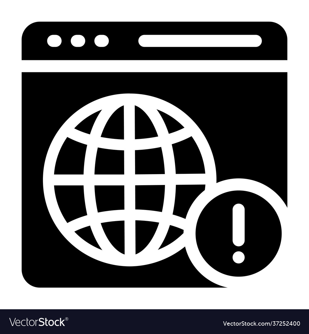 network-error-royalty-free-vector-image-vectorstock