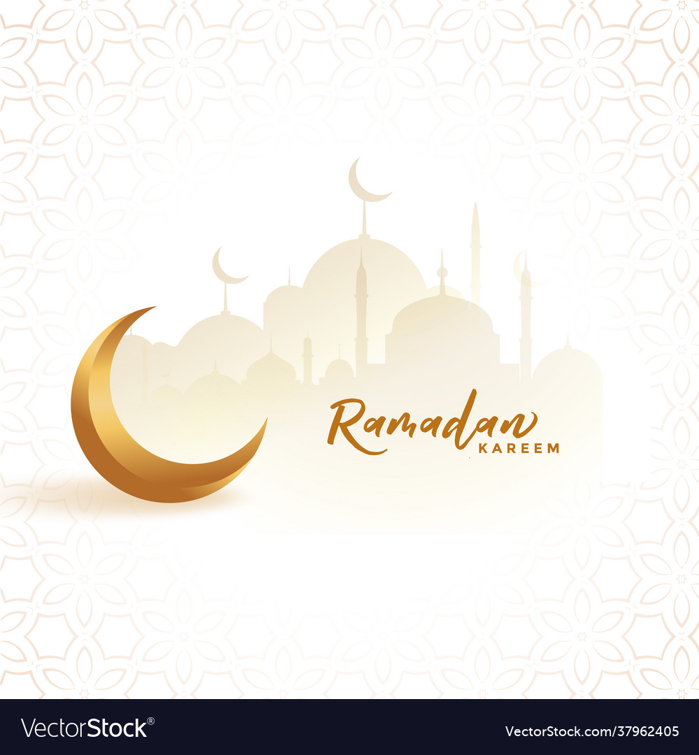 Arabic ramadan kareem islamic festival card design