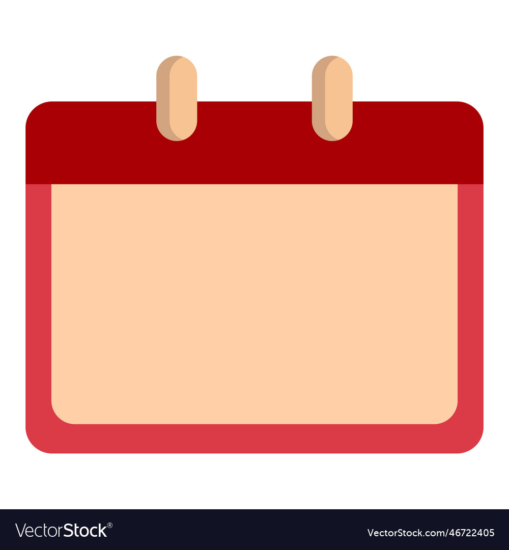 Autumn calendar icon clipart design template