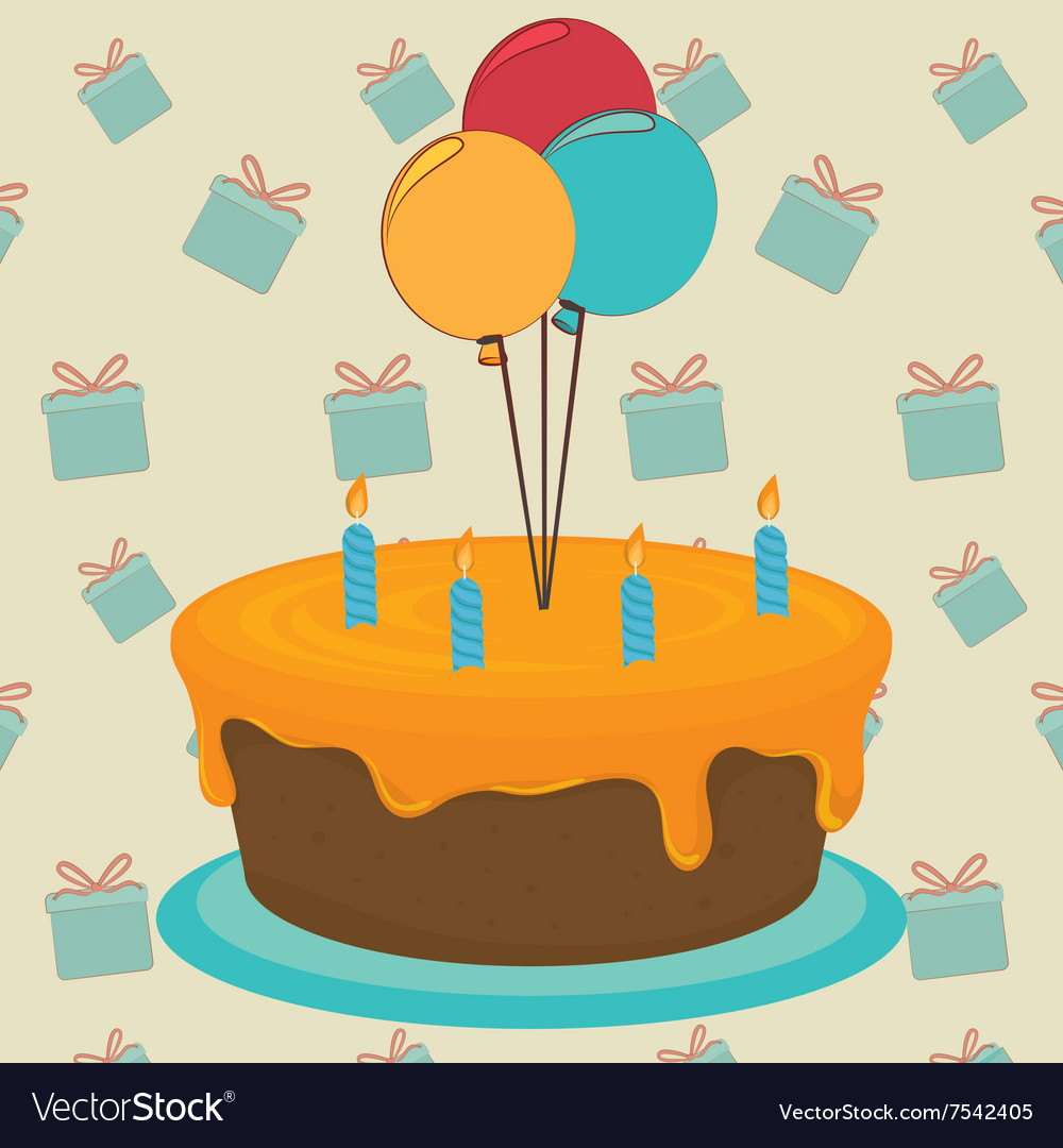 Happy birthday design Royalty Free Vector Image