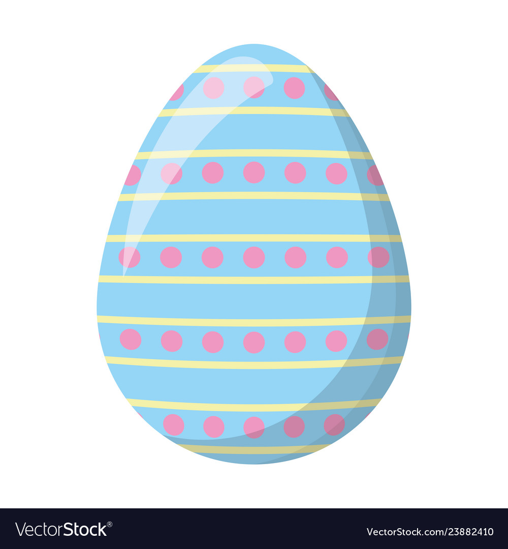 Happy easter painting egg Royalty Free Vector Image