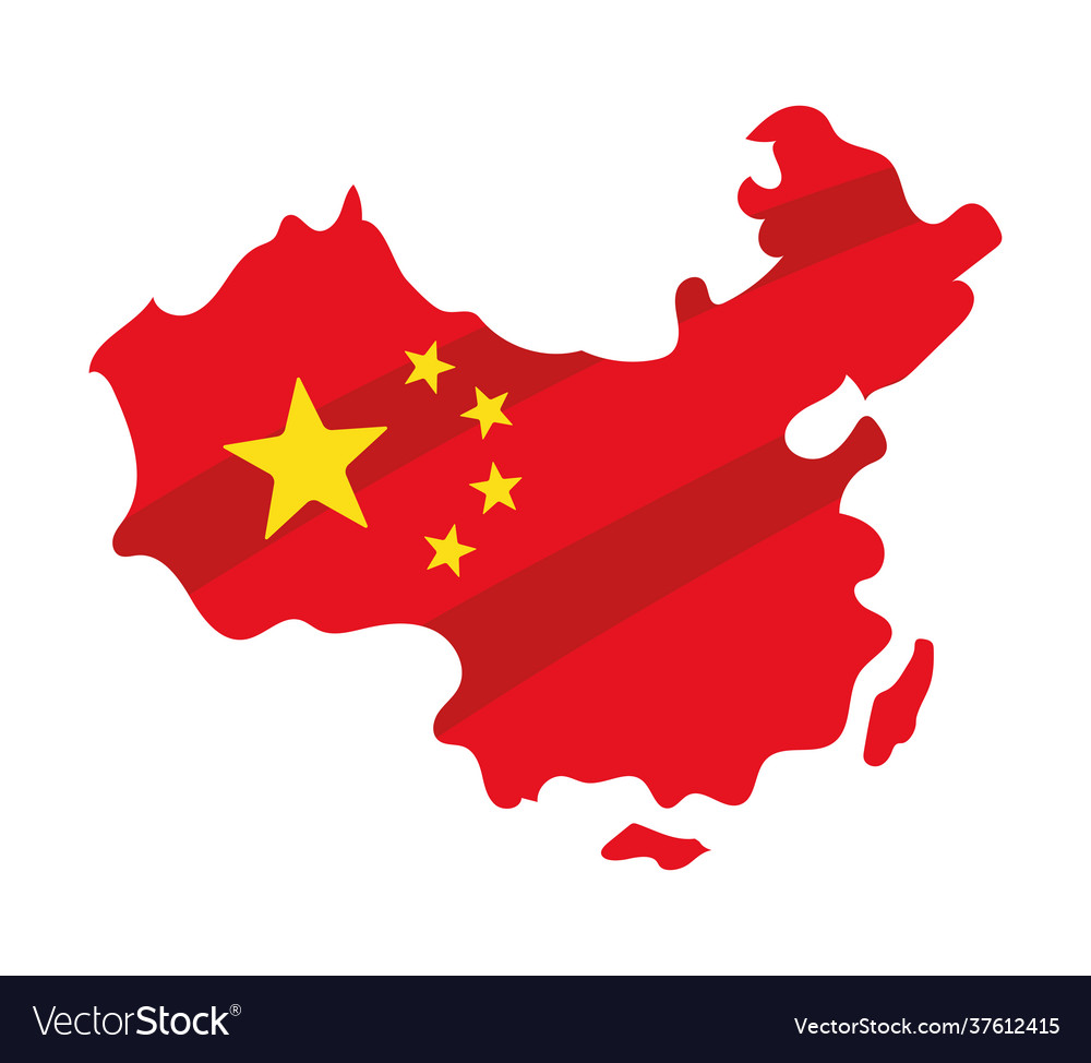 Chinese country icon Royalty Free Vector Image