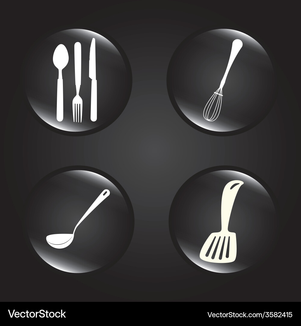 Kitchen design Royalty Free Vector Image - VectorStock