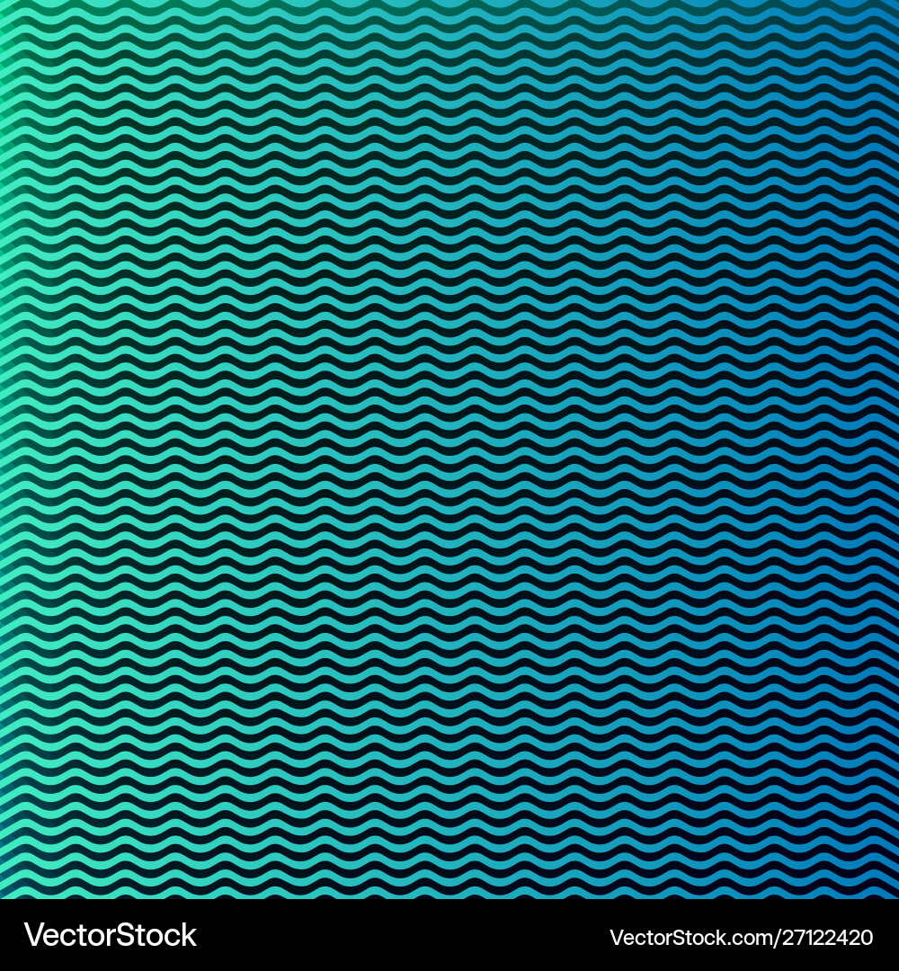 Background wave shape on gradient blue Royalty Free Vector