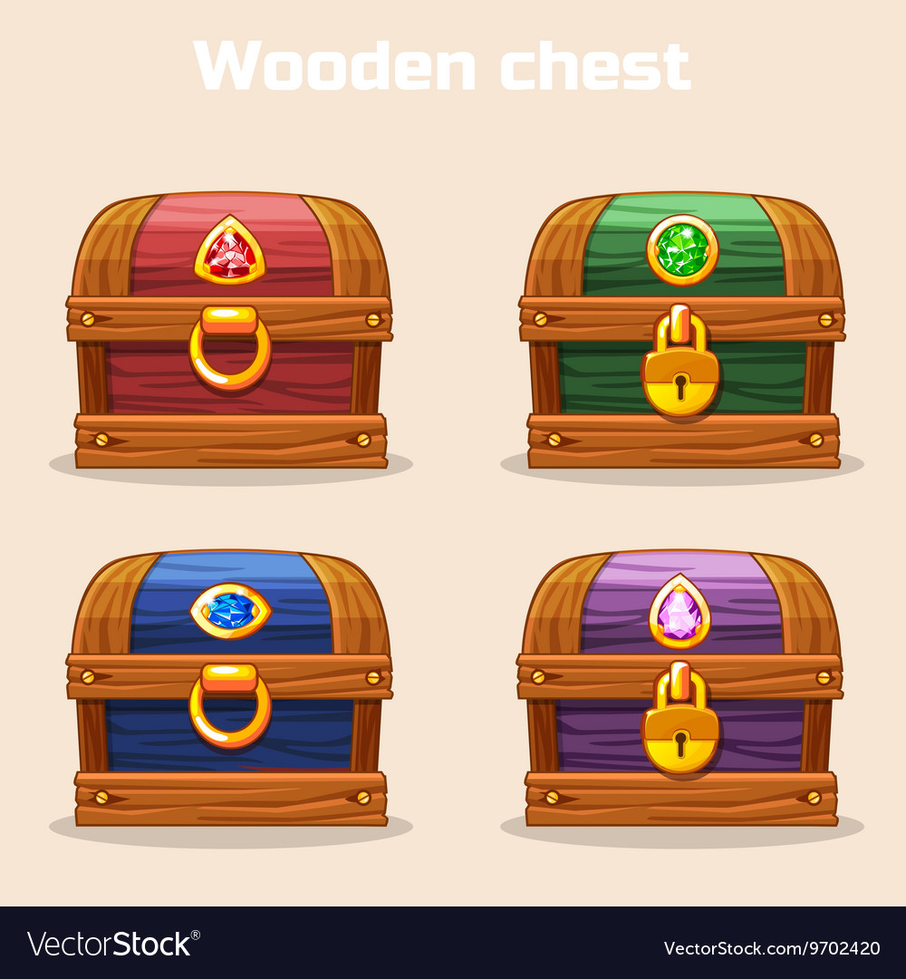 Page chest. Chest with Diamonds.