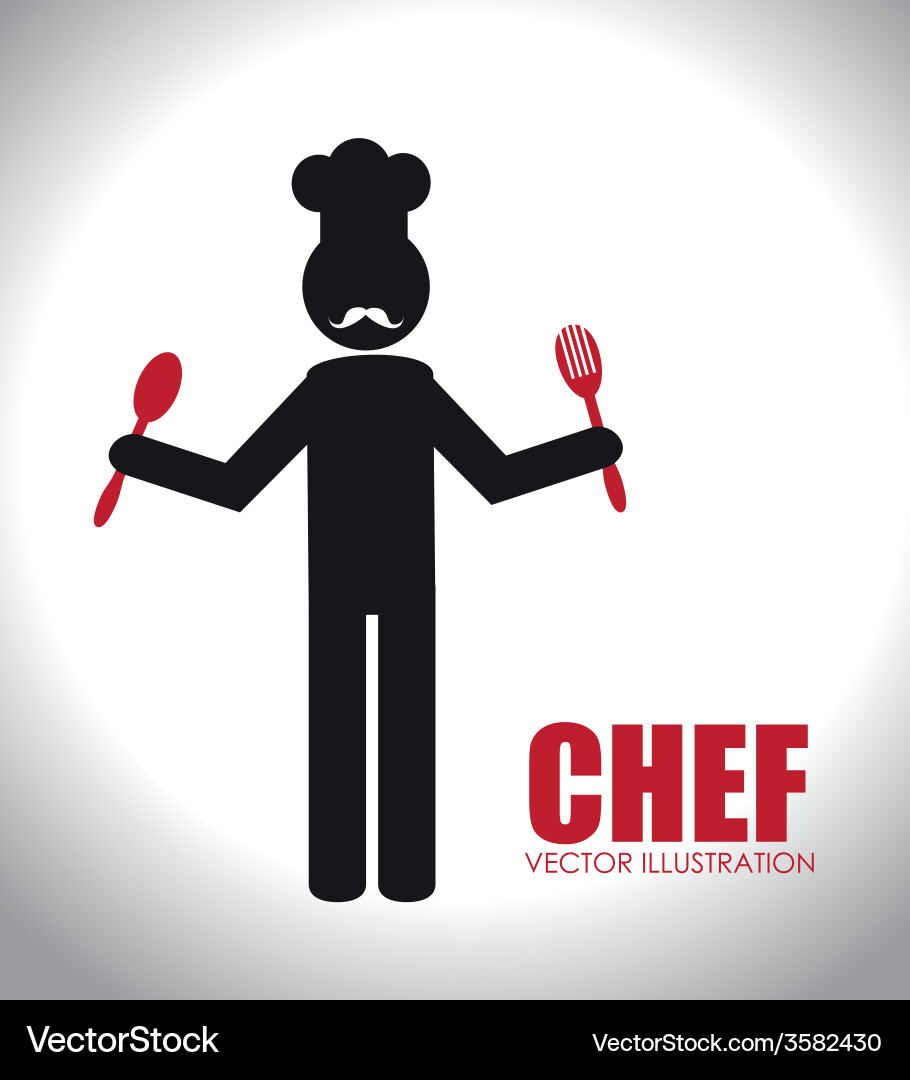 Chef design Royalty Free Vector Image - VectorStock