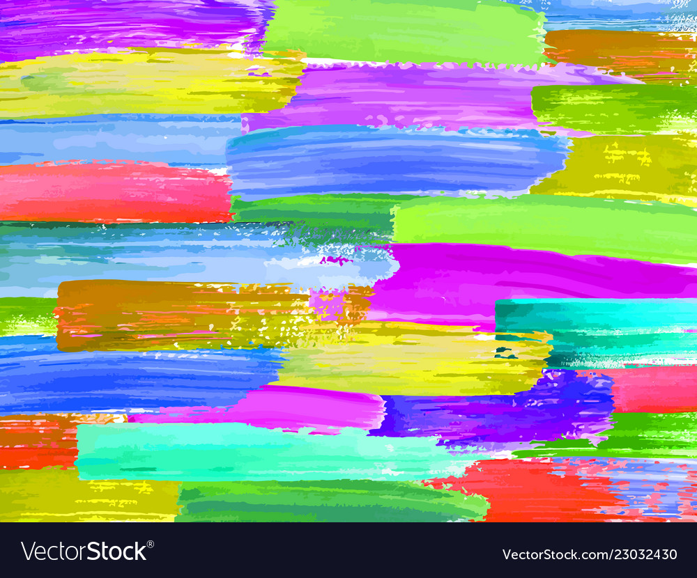 Painting background of a colorful brush stroke oil