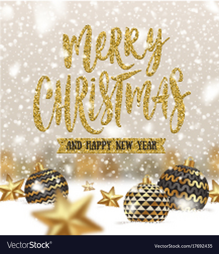 Christmas greeting Royalty Free Vector Image - VectorStock