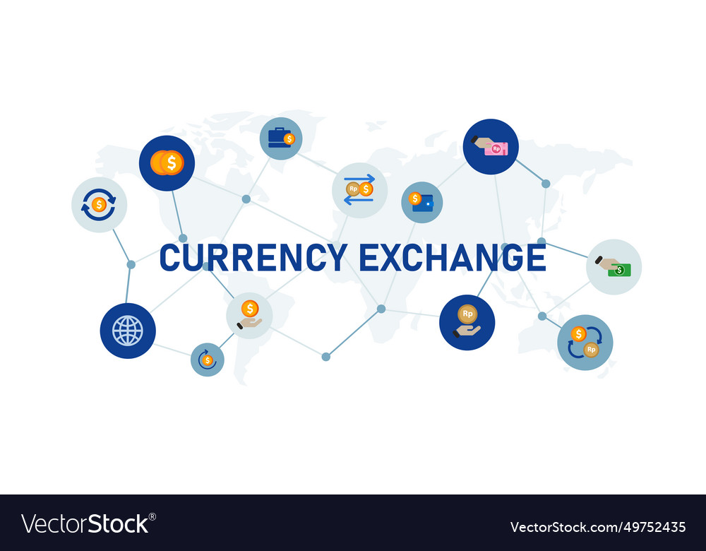 Currency Exchange Dollar And Rupiah Money Payment Vector Image currency-exchange-dollar-and-rupiah-money-payment-vector-image