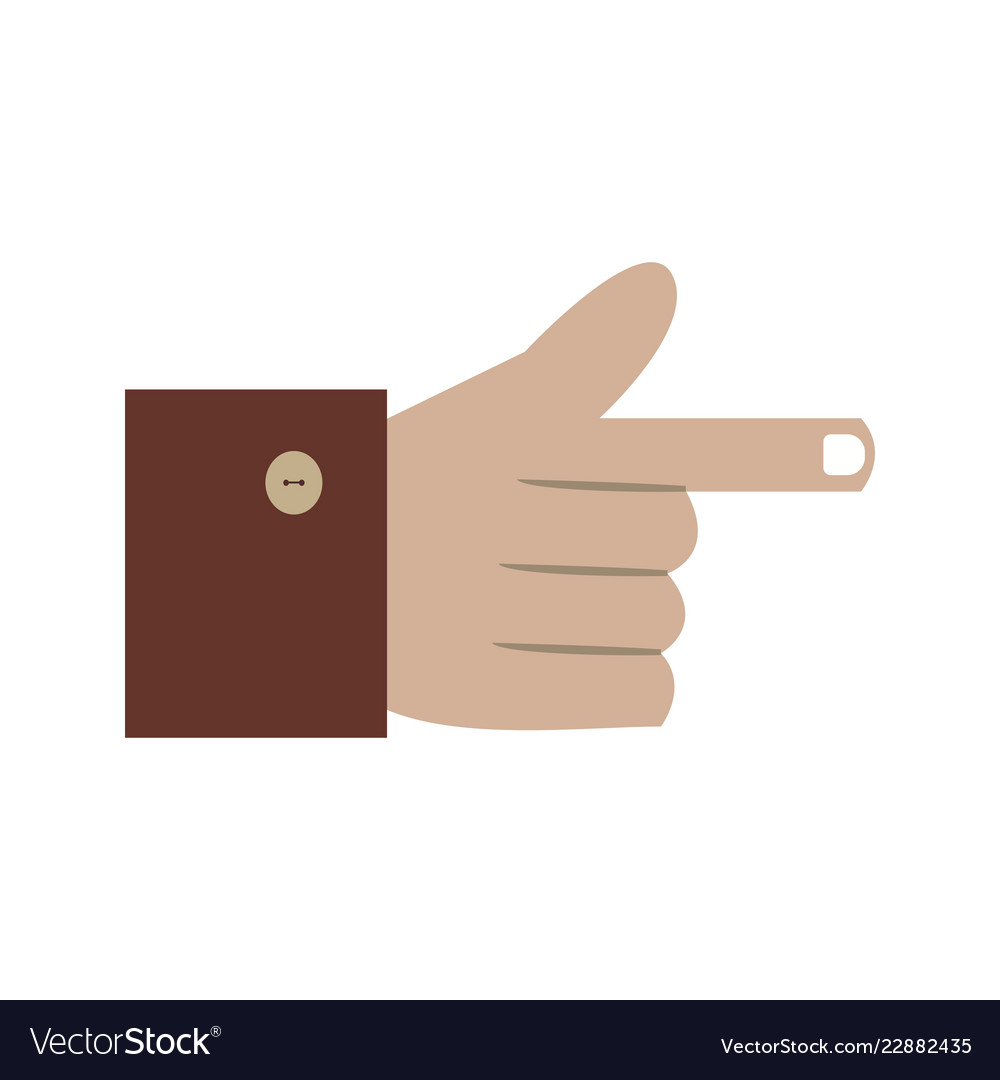 Hand icon Royalty Free Vector Image - VectorStock