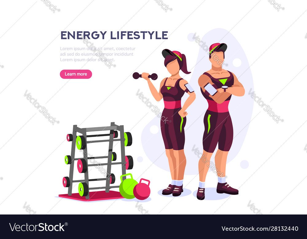 Active entertainment concept Royalty Free Vector Image