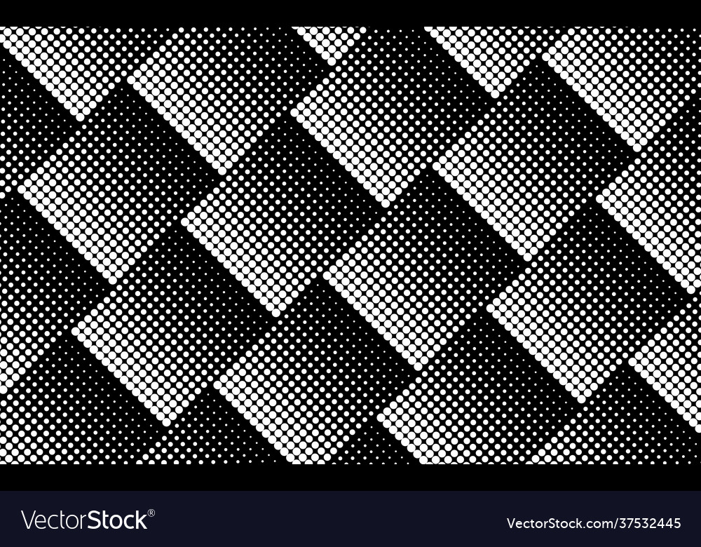 Black and white halftone background Royalty Free Vector