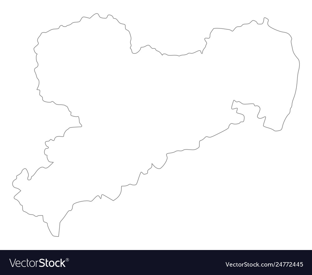 Map saxony