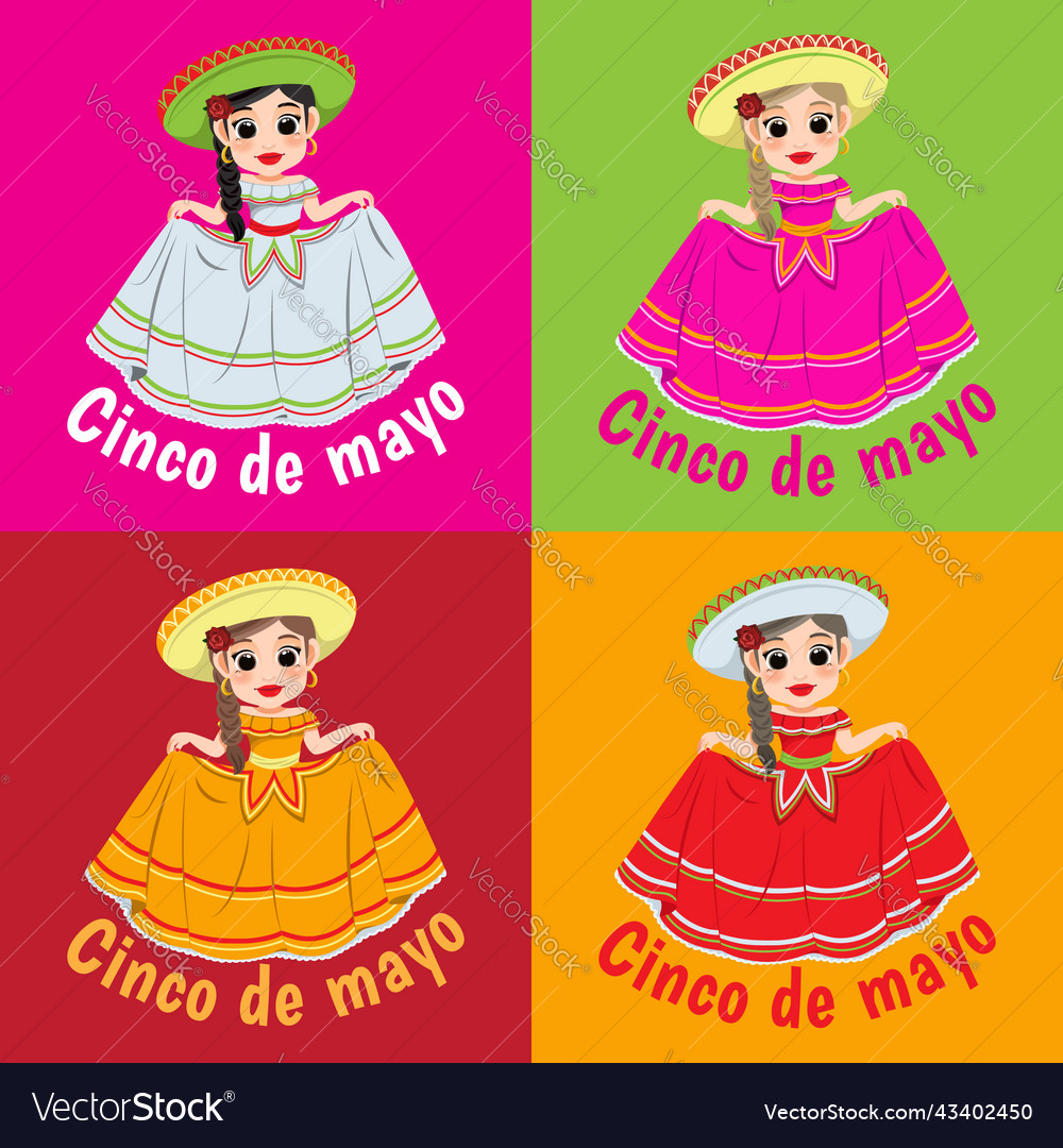Cinco de mayo - may 5 federal holiday in mexico Vector Image