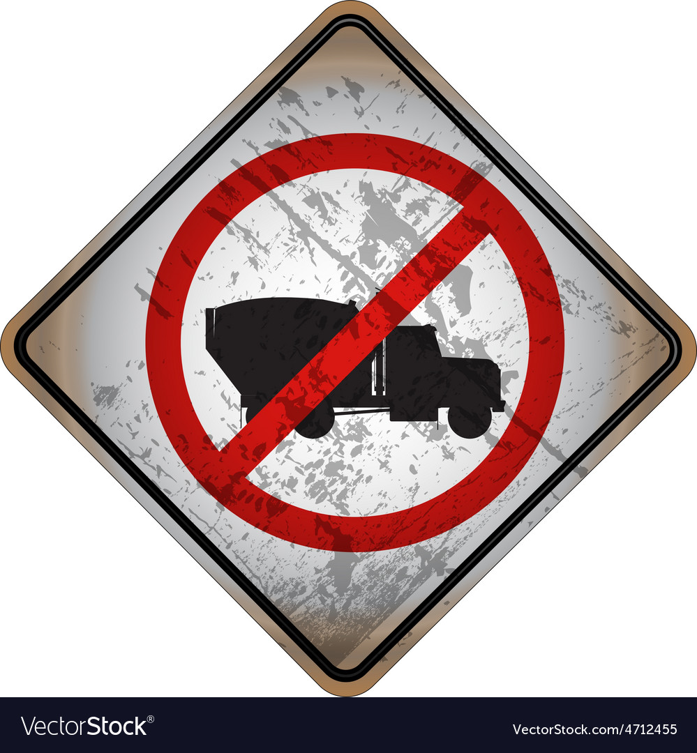 Street warning signs 25 Royalty Free Vector Image