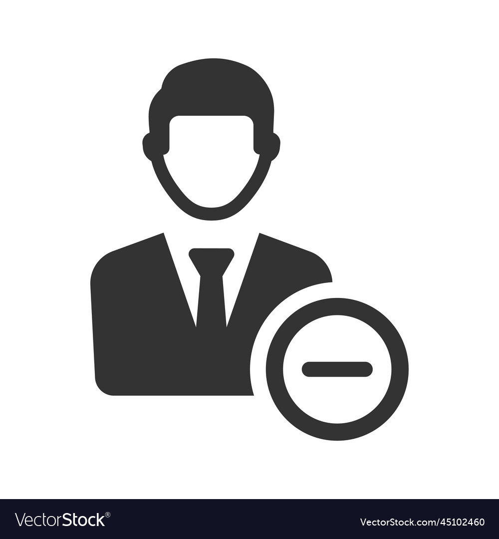 Delete Account Icon Royalty Free Vector Image Vectorstock Delete Account Icon Royalty Free Vector Image Vectorstock