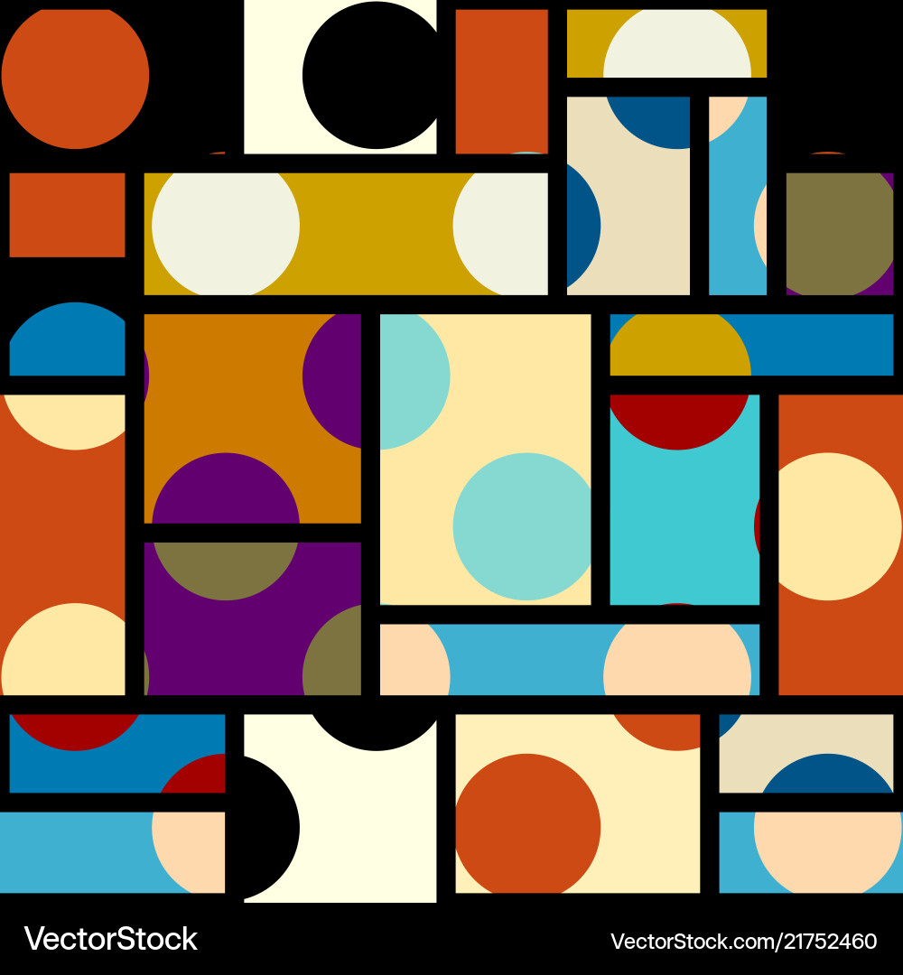Seamless polka dot pattern Royalty Free Vector Image