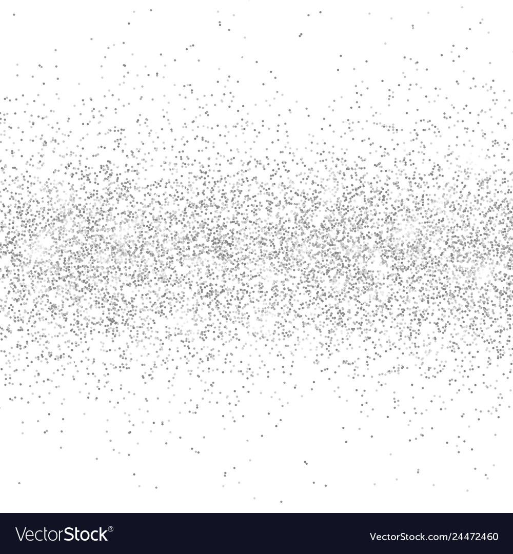 Silver Glitter Sparkle On Transparent Background Stock Vector (Royalty  Free) 1342066571