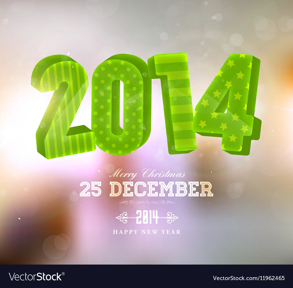 Christmas and new year card Royalty Free Vector Image