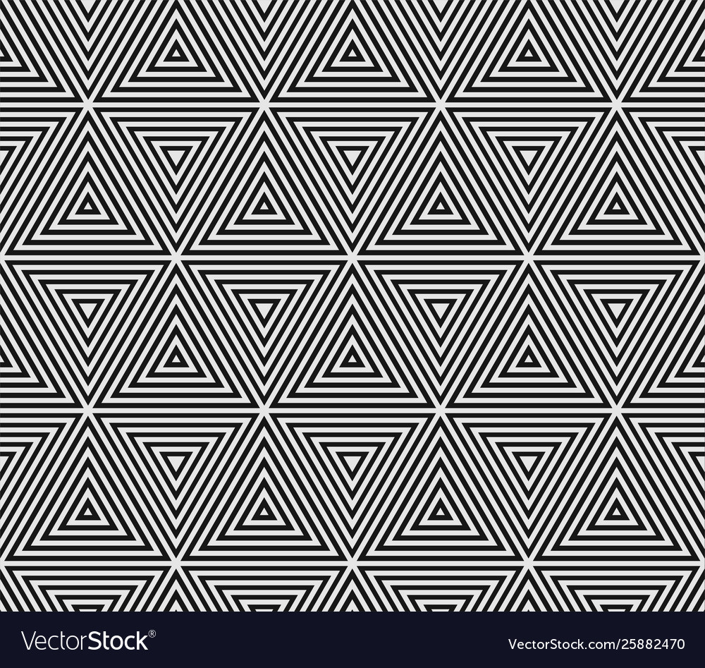 Geometric Abstract Seamless Pattern Background Vector Image